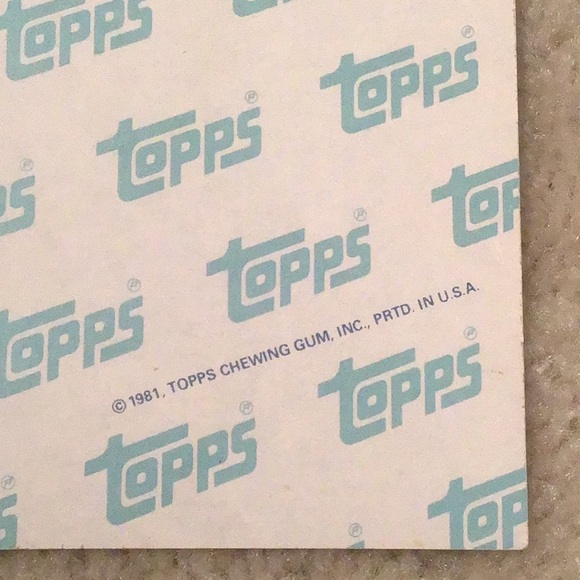 Vintage 1981 Topps Oversized Baseball Trading Cards, 5” x 7”, Lot of 5 Cards - Picture 12 of 15